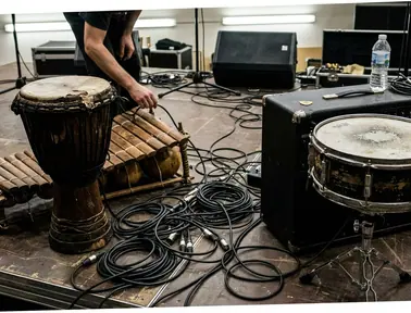 Identifier les percussions traditionnelles