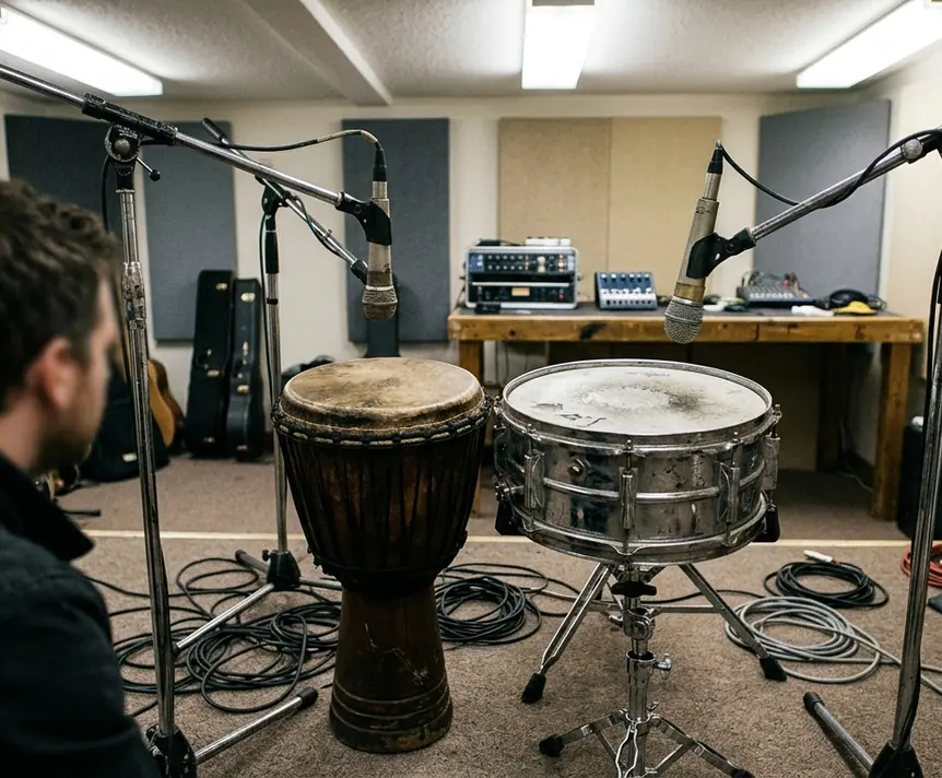 Des premières compositions ancrées dans les instruments traditionnels
